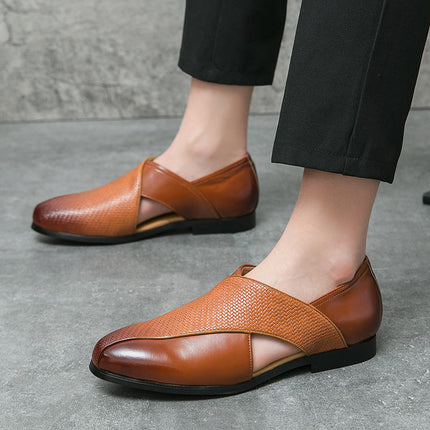 Mocassins en cuir véritable Panache