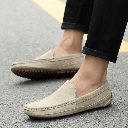 Mocassins en daim italien Romano
