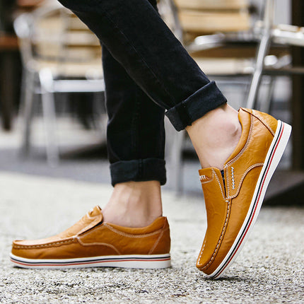 Mocassins en cuir véritable Maverick