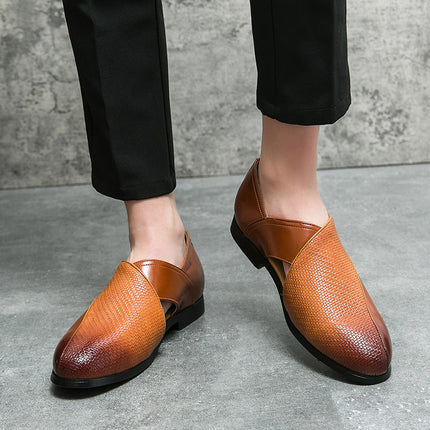 Mocassins en cuir véritable Panache