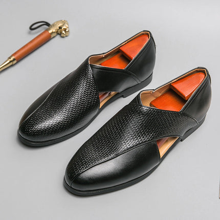 Mocassins en cuir véritable Panache