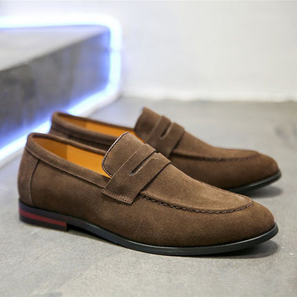Mocassins en daim Pelle Italiana