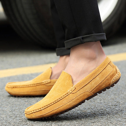 Mocassins en daim italien Romano