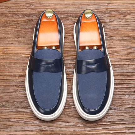 Mocassins en cuir véritable Lusso