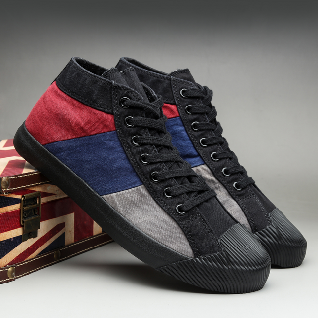 Gallagher Hi-Top Canvas Sneakers