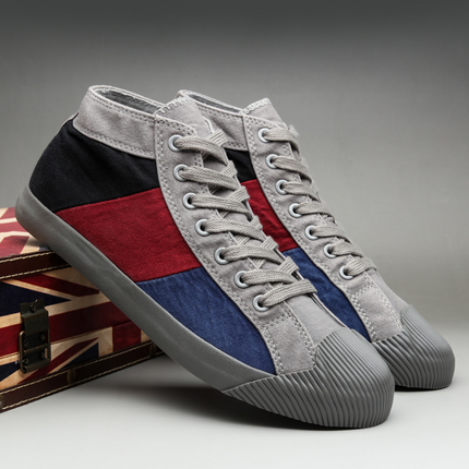 Gallagher Hi-Top Canvas Sneakers