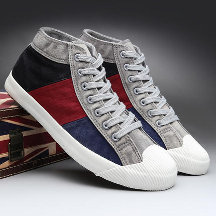Gallagher Hi-Top Canvas Sneakers