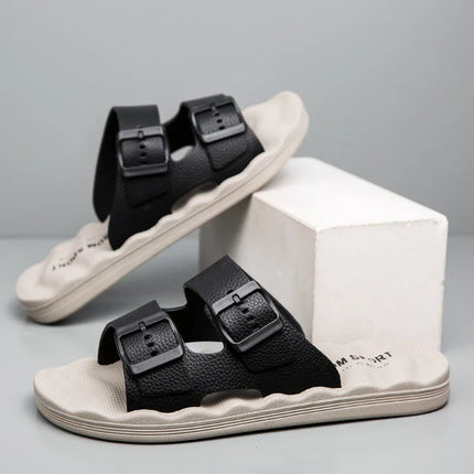 Sedona Leather Slides