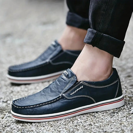 Mocassins en cuir véritable Maverick
