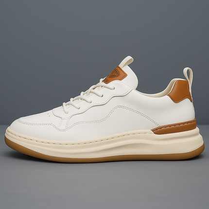 Nero Italiana Genuine Leather Sneakers