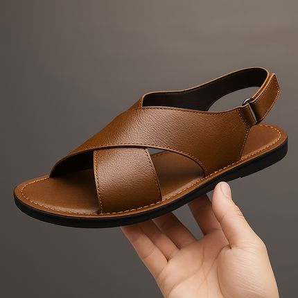 Luca Italiana Genuine Leather Sandals