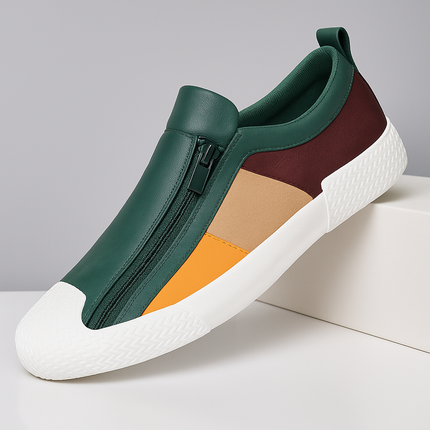 Pierre Monet Leather Sneakers