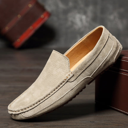 Mocassins en daim italien Romano