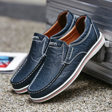 Mocassins en cuir véritable Maverick