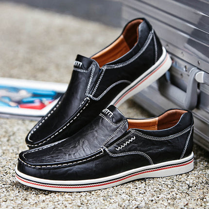 Mocassins en cuir véritable Maverick