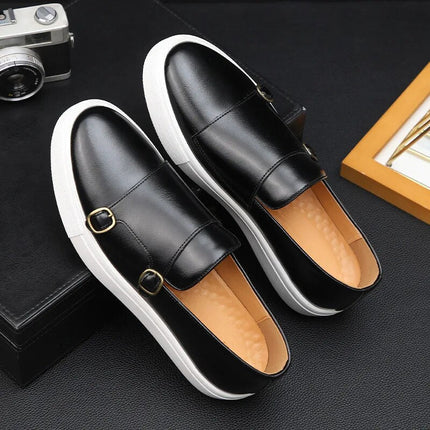 Mocassins en cuir véritable Milano