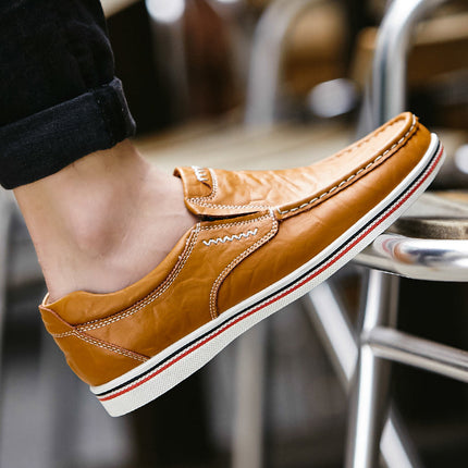 Mocassins en cuir véritable Maverick
