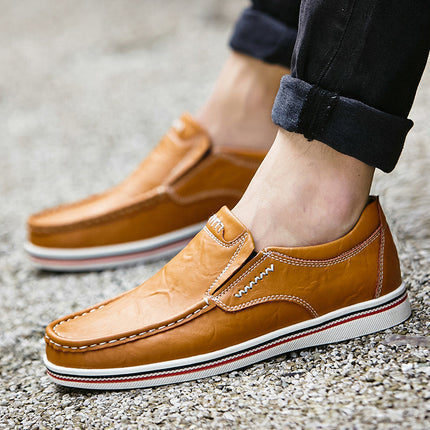 Mocassins en cuir véritable Maverick