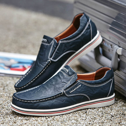 Mocassins en cuir véritable Maverick