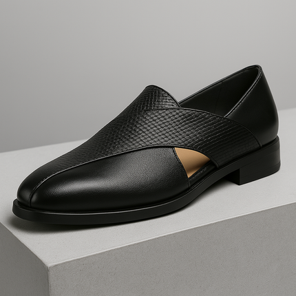 Mocassins en cuir véritable Panache